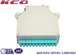 Din Rail Fibre Optical Termination Box For Multimode OM4 OM5 KCO-DINRAIL-SC-OM3
