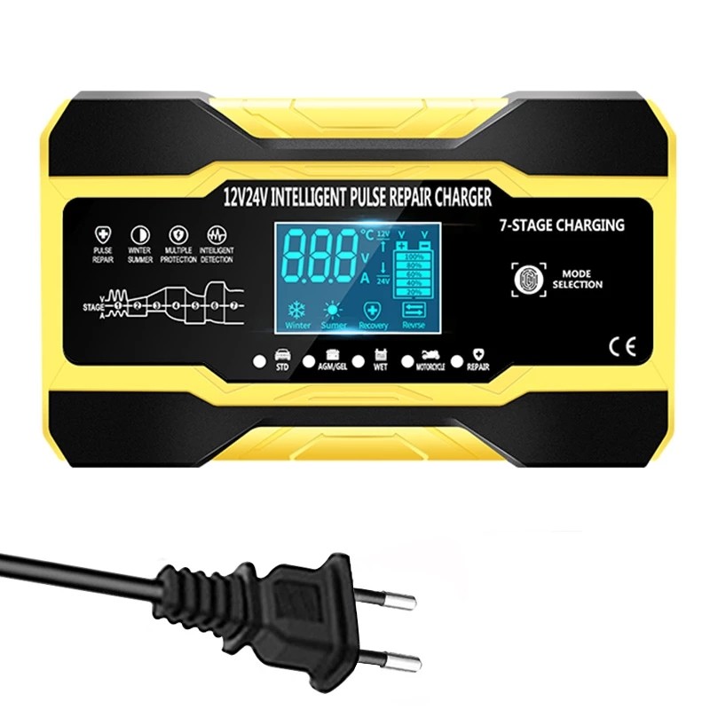 AGM GEL WET 24V 5A Lead Acid Intelligent Car Battery Charger