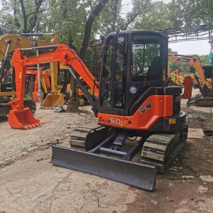 Wholesale 5 Ton Original Japan Used Hitachi ZX50U Mini Excavator Year 2018 Operating Weight from china suppliers