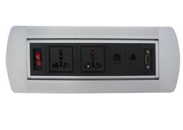 OEM Flip Up Sockets Anti - Dusty Easy To Use CE ROSH Certificate Dual Audio