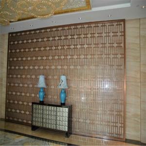 feature stainless steel panel metal feature screens for wall cladding or wall divider