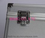 Silver Diamond Aluminum Briefcase Tool Box , Light Weight Lockable Aluminium