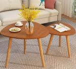Adjustable Solid Wooden Home Office Furniture Communicate Modern Coffee Tea