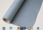 0.8MM Silicone Coated Fiberglass Materials Fabric 23oz Satin Weave Fire Blanket