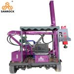 Small Pile Driving Equipment Highway Guardrail Piling Machinery Hydraulic Pile