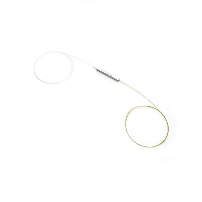 1 x2 Fiber Optic Splitter without connectors, Steel Tube package, 0.9mm cable