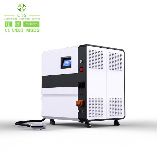 CTS 120v 240v Off Grid All In One Mobile Dc Ev Charging Station 30KWH 60KWH