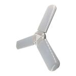 CE SMD 2835 Fan Blade LED Lamp , Ultralight Folding Light Bulb