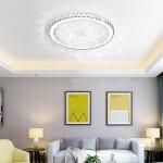 Modern Crystal Ceiling Lamp Round Modern Living Room Decoration kitchen