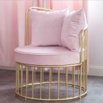 Corlorful Round Comfy Accent Chair Designed With Colosseum Inspiration