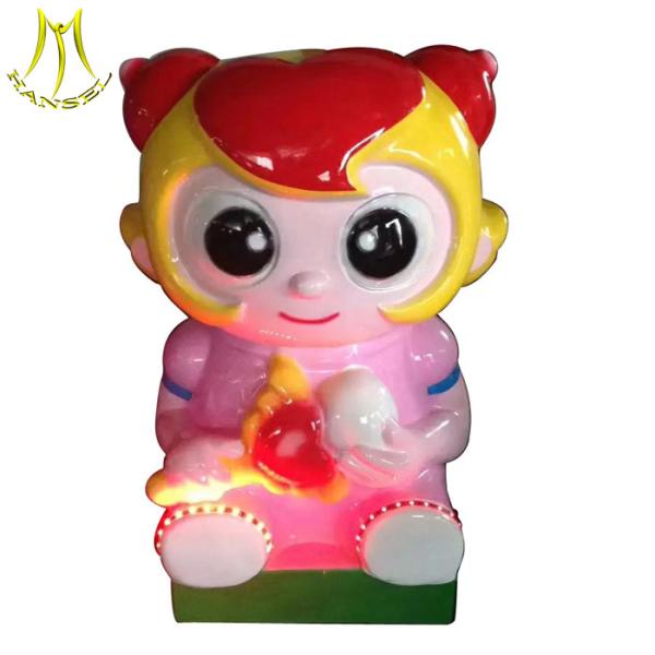 Hansel outdoor amusement park children electric car for rent kiddie ride for