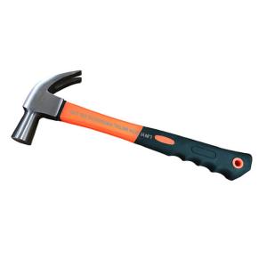 Wholesale British type claw hammer with fiberglass handle from china suppliers