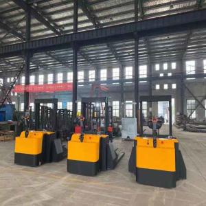 Wholesale Battery Electric Pallet Stacker standing electric pallet jack 2500kg from china suppliers
