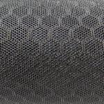 3mm Knitted Airmesh 250GSM Polyester Sports Mesh Fabric Tearproof For Luggage