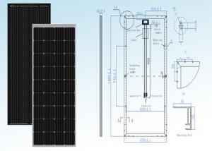 Wholesale 180 Watt White Backsheet Monocrystalline Solar PV Panel from china suppliers