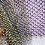 Jumao Metal Mesh Curtains Spiral Space Dividers