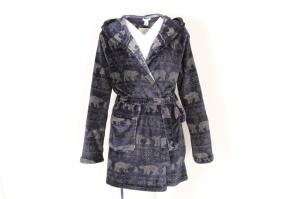 Wholesale Soft Touch 100% Polyester Ladies Coral Fleece Bathrobe With Removable Belt from china suppliers