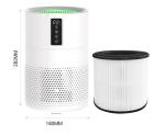 ETL 16W Portable Room Air Cleaners 120m3/h Smart Car Air Purifier
