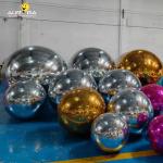 Wedding Event Decoration Inflatable Mirror Balloon , Inflatable Mirror Spheres