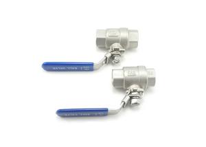 Wholesale Wearable BSP Threaded 2 Piece Ball Valve , Angle Ball Valve Impact Resistance from china suppliers