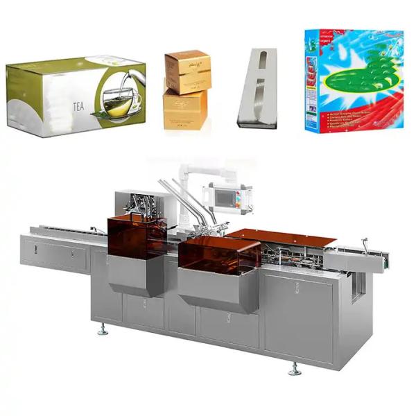 Automatic Cartoning Equipment For Plastic/Aluminum Foil Packaging With Touch