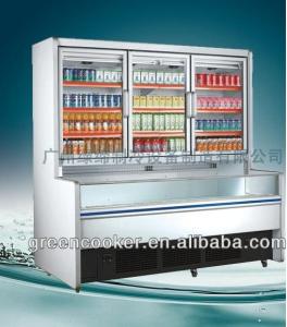 Wholesale Static R134a Combination Freezer Side Joint Integrated For Shop / Market from china suppliers