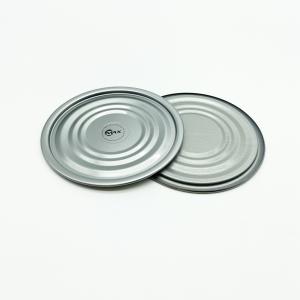 Wholesale 83mm ETP/TFS Metal Can Lids, aluminum paste intertal Specially used for luncheon meat, silver color from china suppliers