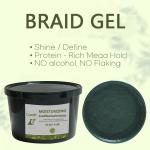 HAIR Styling Edge Control Gel Extreme Hold Organic Conditioning Anti-frizz Hair