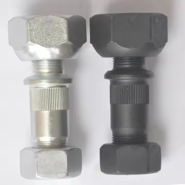 Heavy Duty Grade 10.9 Rear Wheel Bolt Phosphate Hub Bolt For ISUZU MT119331
