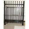 Buy cheap Easily Assembled Galvanized PVC Coated Wrought Iron Steel Fence Panel for from wholesalers