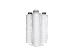Wholesale 10 Micron Liquid Filter Cartridge , Pleated Water Filter Cartridge Micro - Fiber Construction from china suppliers