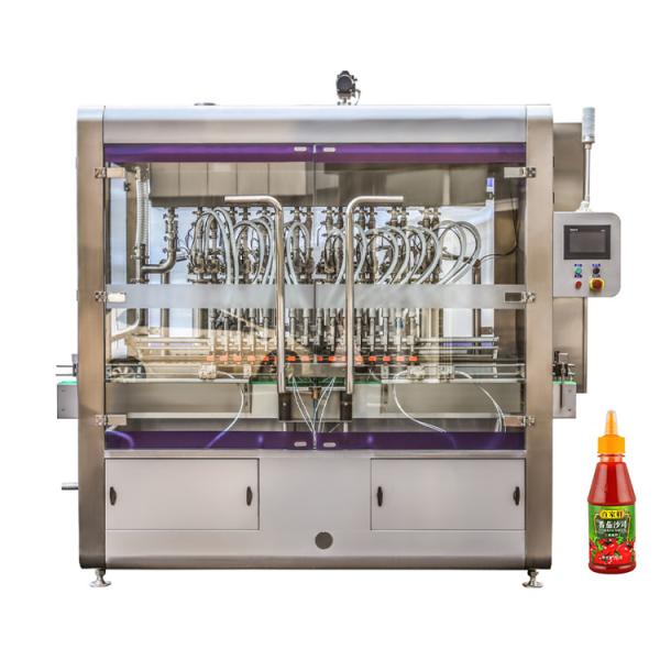 700 Kg Weight Rotary Automatic Liquid Bottle Filling Machine 6 Kw Power