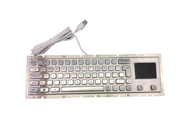 Cherry Switch Thin Mechanical Keyboard , Metal Pc Keyboard For Petrol Oil