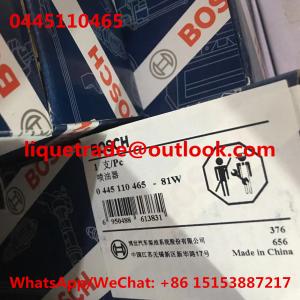 Wholesale BOSCH INJECTOR 0445110465 Common rail injector 0 445 110 465 from china suppliers