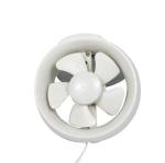 6 Inch PP Plastic Square Bathroom Wall Window Louvered Exhaust Ventilation Fans