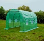 Windproof Walk In Tunnel Greenhouse UV Layer Protection Plastic Connectors