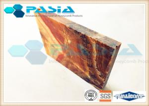 Wholesale UAE Onyx Veneer Honeycomb Ceiling Panels For Luxurious Indoor Building Decoration from china suppliers