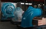 200kw Mini Horizontal Hydro Turbine 30m Water Head 85% Efficiency