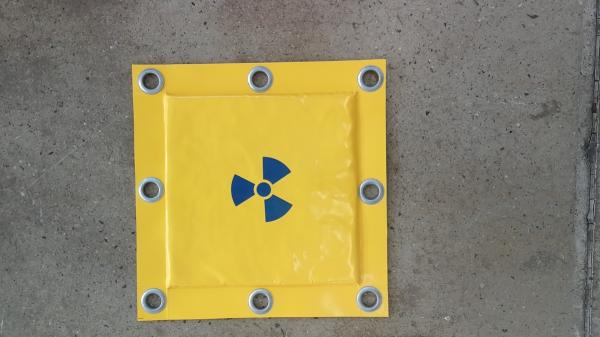 99.994% Lead Shielding Blankets Metal Lead Fiber Customized For Nuclear
