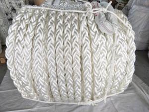 Wholesale 48mm White 8 Strand Polyester Rope For Marine Boat And Ships from china suppliers
