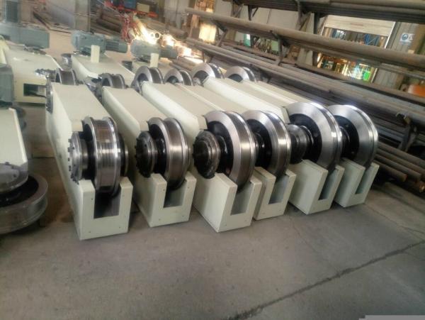 Hollow Shaft End Carriage Bogie Overhead Crane Components Wheel Block / Wheel