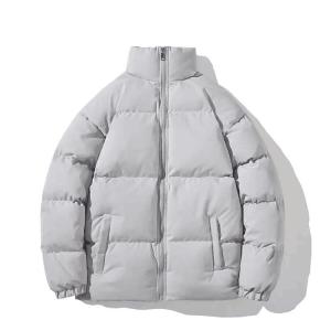 Wholesale Custom Winter Puffer Jacket for Men Stand Collar Casual Outwear High Quality Coats Padded Men Jacket from china suppliers