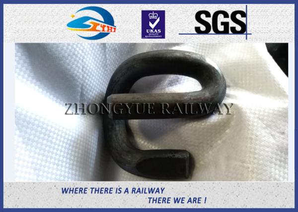 Customized Rail Fasteners Rail Clips / Railway Track Fittings / Elastic Rail