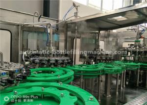 China Fruit Juice Making Machine , Flavour Water Hot Filling Bottling Plant on sale