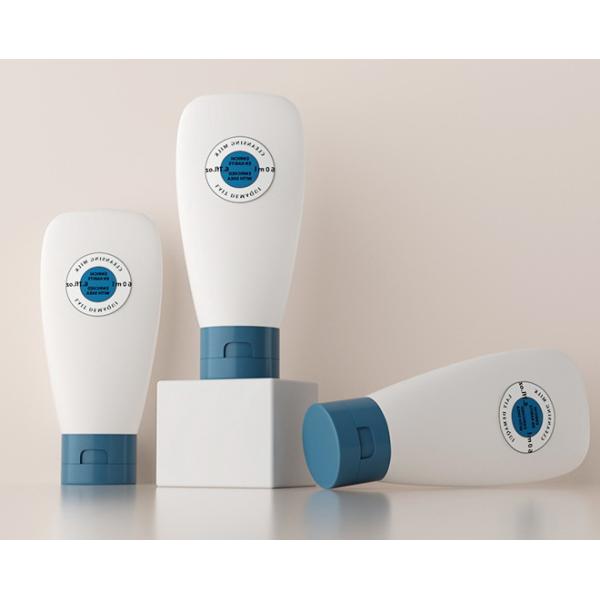 Cosmetic Dispensing Plastic Squeeze Tubes For Lotion Portable Refillable Tubes