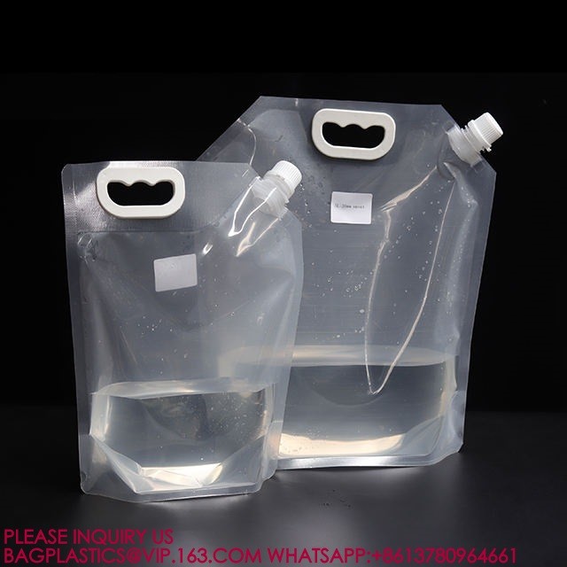 100ml 250ml 500ml 800ml Stand Up Liquid Water Doypack Bag Spout PouchJuice Sauce Drink