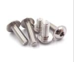 18-8 Stainless Steel Flanged Round Head Hex Drive Machine Screws Pan Head Socket