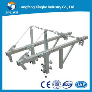 Wholesale ZLP electric rope cradle / sky climber suspended platform / winch gondola platform manufacturer from china suppliers