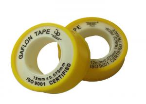 China Anti - corrosion Colorful Unsintered PTFE Gasket Tape , 6 - 50m Length on sale