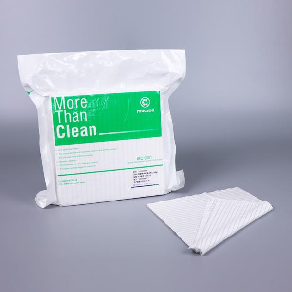 Multi Purpose Anti Static Cleaning Wipes Lint Free 100% Polyester Tissue Paper